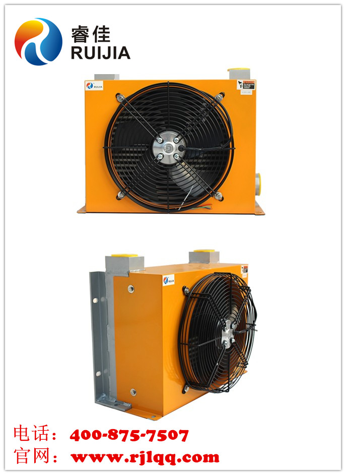 吊機<font color='red'>液壓油冷卻器</font>，首選睿佳冷卻器RJ-358H