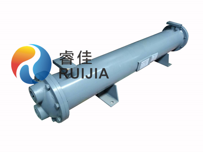 河北用戶定做富達空壓機列管油<font color='red'>水冷卻器</font>