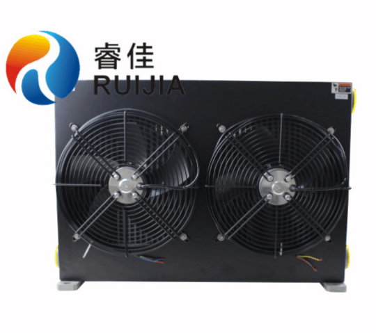 雙風扇液壓油冷卻器RJ-359HL反面
