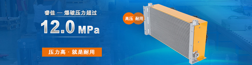 睿佳-爆破壓力超過12MPa 風冷卻器